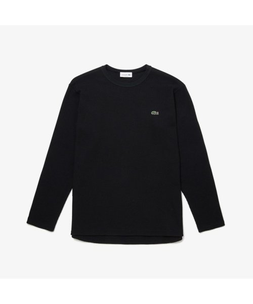 LACOSTE Mens(ラコステ　メンズ)/ワッフルクルーネックロングTshirt/img08