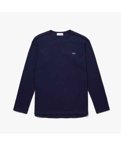 LACOSTE Mens(ラコステ　メンズ)/ワッフルクルーネックロングTshirt/img12