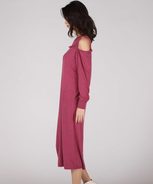 セール 76 Off Web別注 オフショルダーニットワンピース ビッキー Vicky Magaseek