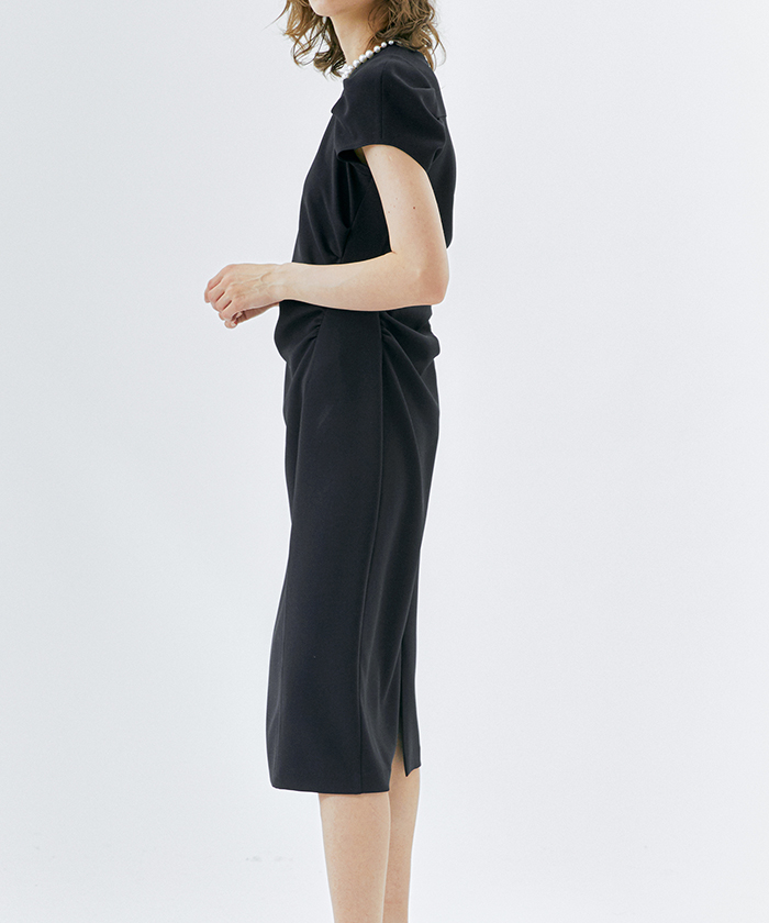 魅力の 新品タグ付き Lanvin En Bleu コクーンワンピ オケージョン ロングワンピース Www Wgscape Co Za