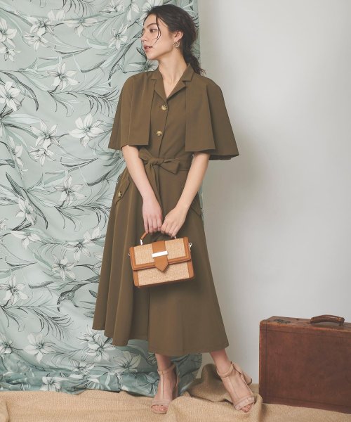 セール 美人百花4月号掲載 ケープ2wayシャツワンピース ノエラ Noela Magaseek セール 美人百花4月号掲載 ケープ2wayシャツワンピース ノエラ Noela Magaseek