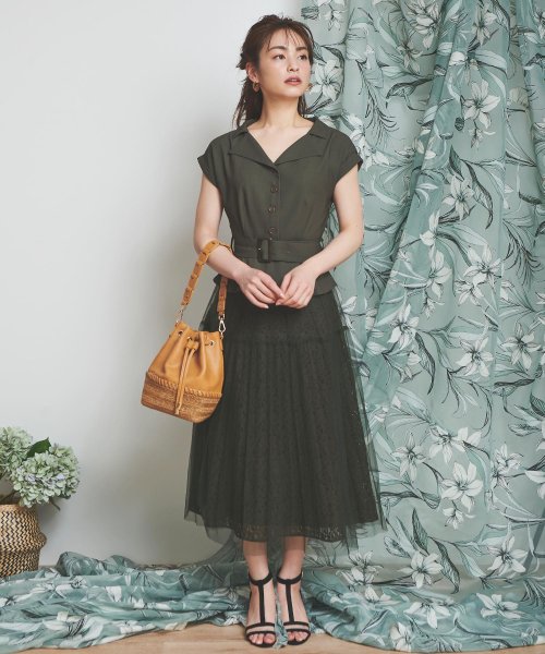 セール 50 Off With7月号掲載 美人百花5月号掲載 コーディネートワンピース ノエラ Noela Magaseek