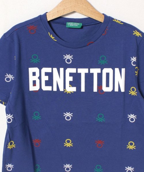 BENETTON (UNITED COLORS OF BENETTON BOYS)(ユナイテッド　カラーズ　オブ　ベネトン　ボーイズ)/総柄ロゴTシャツ・カットソー/img02