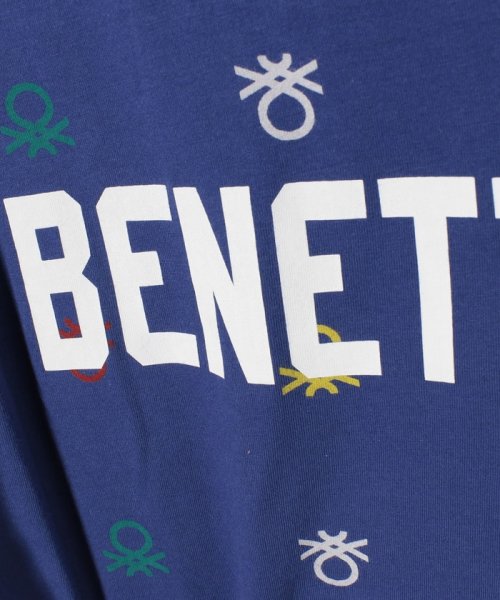 BENETTON (UNITED COLORS OF BENETTON BOYS)(ユナイテッド　カラーズ　オブ　ベネトン　ボーイズ)/総柄ロゴTシャツ・カットソー/img03