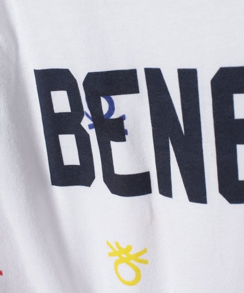 BENETTON (UNITED COLORS OF BENETTON BOYS)(ユナイテッド　カラーズ　オブ　ベネトン　ボーイズ)/総柄ロゴTシャツ・カットソー/img07