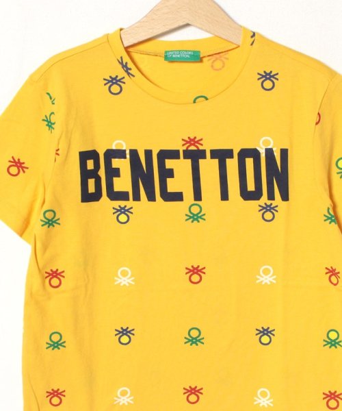 BENETTON (UNITED COLORS OF BENETTON BOYS)(ユナイテッド　カラーズ　オブ　ベネトン　ボーイズ)/総柄ロゴTシャツ・カットソー/img09