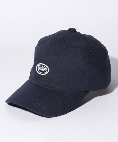 Dickies(Dickies)/Linen Low Cap Smile Wappen/img01