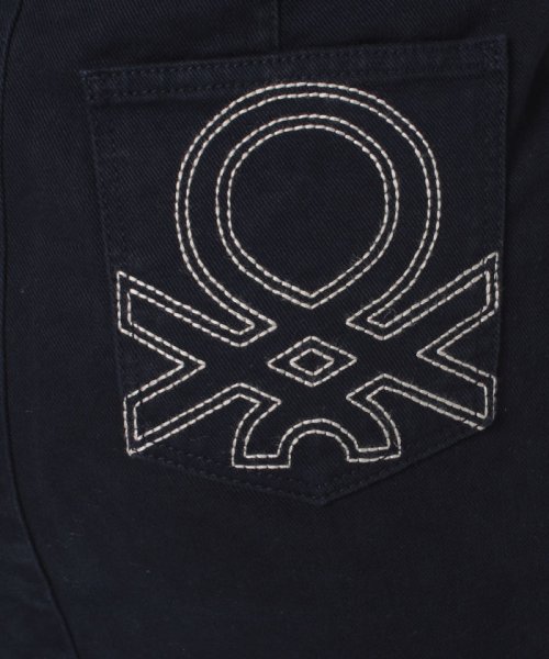 BENETTON (women)(ベネトン（レディース）)/バックポケット刺繍ミディカットオフタイトスカート/img22