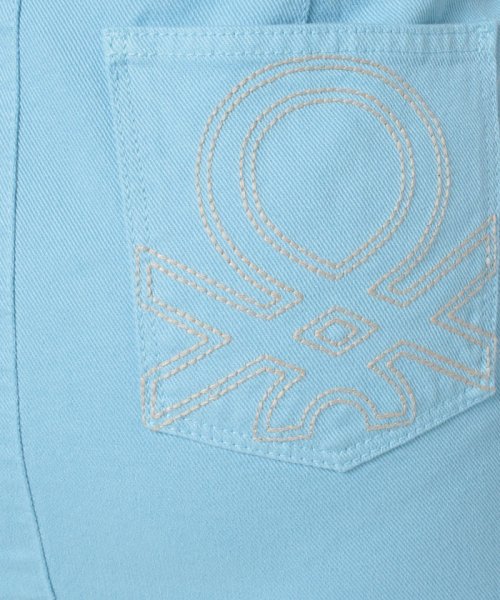 BENETTON (women)(ベネトン（レディース）)/バックポケット刺繍ミディカットオフタイトスカート/img52