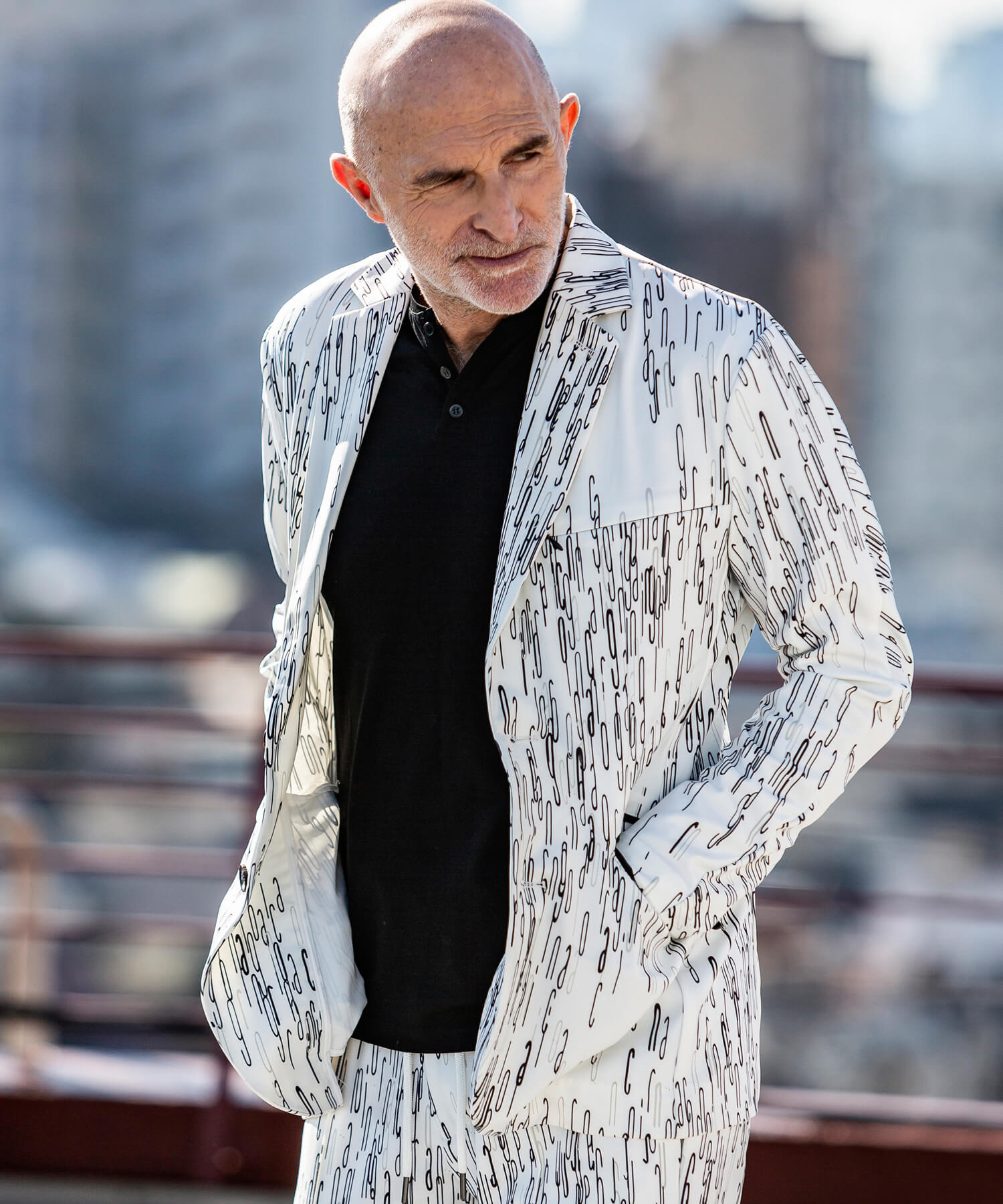 4WAY総柄グラフィックジャケット(502950249)｜HANKYU MEN'S / 阪急メンズ