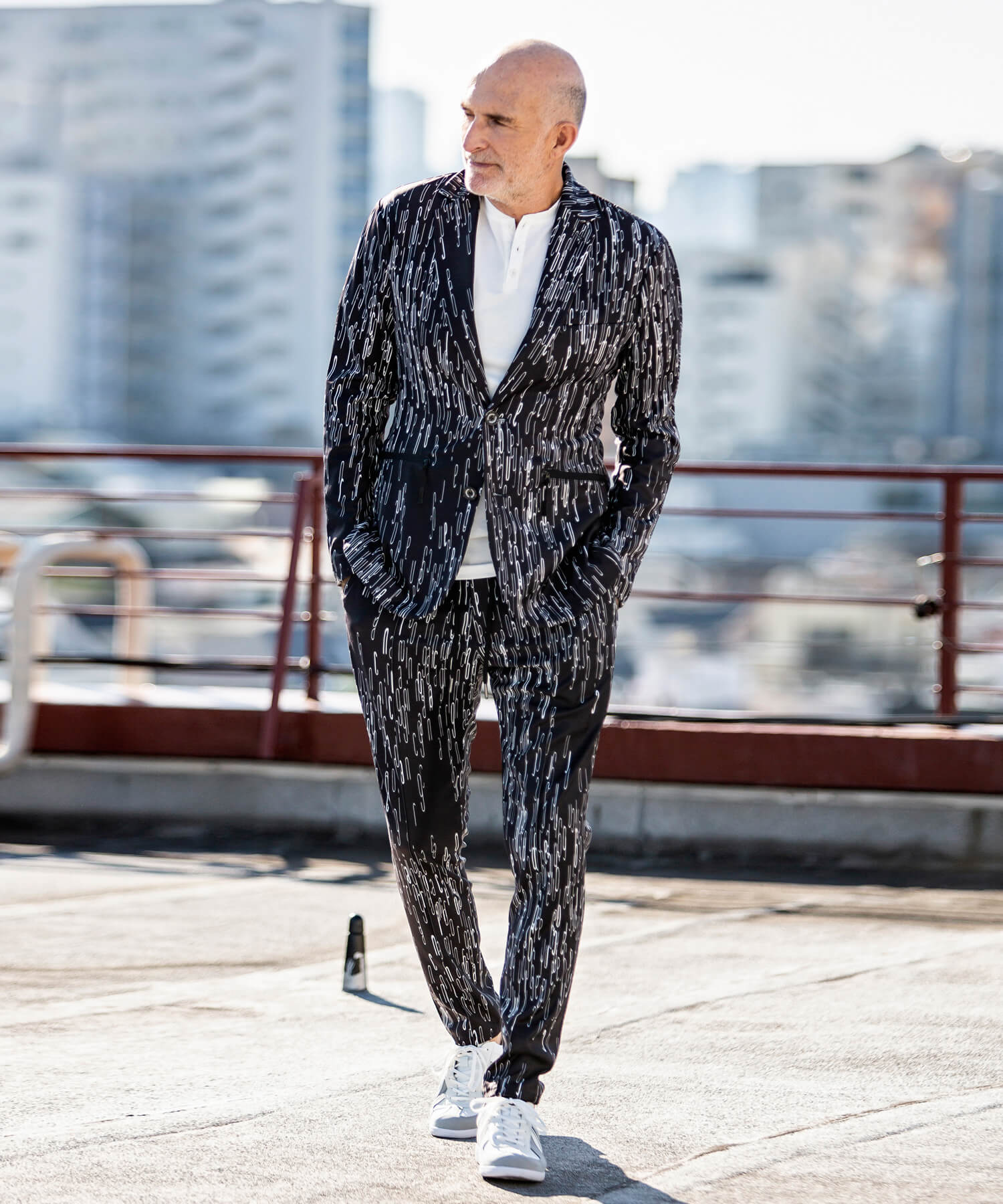 4WAY総柄グラフィックジャケット(502950249)｜HANKYU MEN'S / 阪急メンズ