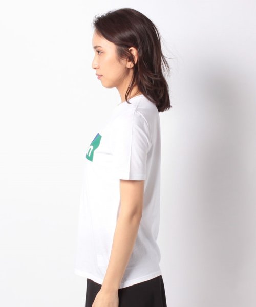 BENETTON (women)(ベネトン（レディース）)/モダールコットンブランドロゴ半袖Tシャツ・カットソー/img13