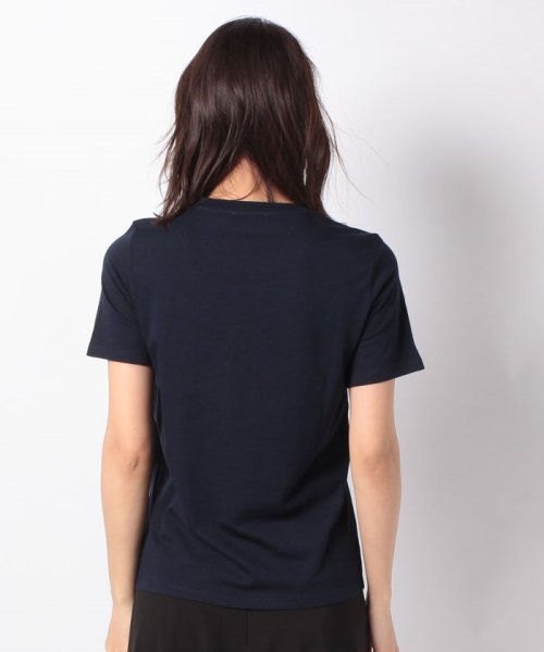 BENETTON (women)(ベネトン（レディース）)/モダールコットンブランドロゴ半袖Tシャツ・カットソー/img41