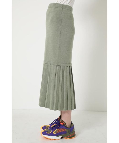 SHEL'TTER SELECT(シェルターセレクト)/ミニマルハーフプリーツスカート（Minimal Half Pleats Skirt）/img02