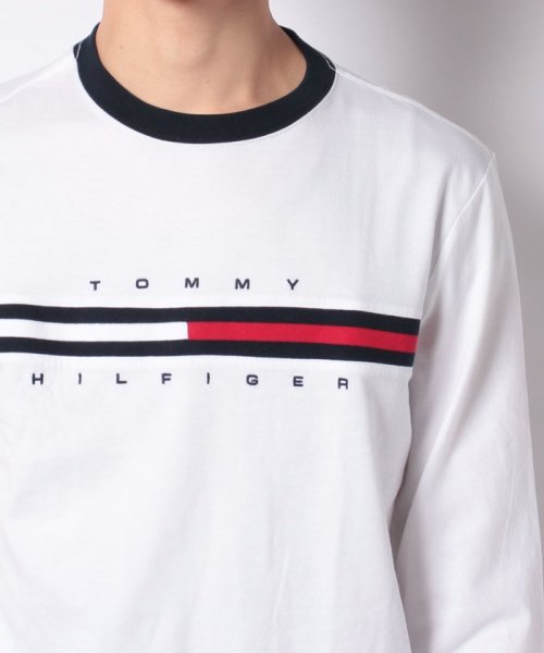 TOMMY HILFIGER(トミーヒルフィガー)/【オンライン限定】トミーヒルフィガーロゴロングスリーブTシャツ / TINO TEE/img40