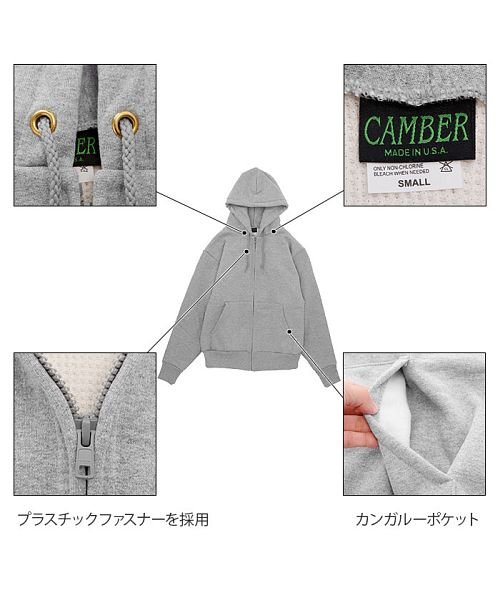 BACKYARD FAMILY(バックヤードファミリー)/CAMBER キャンバー #131 ZIPPER HOODED/img17