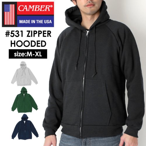 BACKYARD FAMILY(バックヤードファミリー)/CAMBER キャンバー #531 ZIPPER HOODED/img01