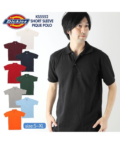 BACKYARD FAMILY(バックヤードファミリー)/Dickies ディッキーズ KS5552 SHORT SLEEVE PIQUE POLO/img01