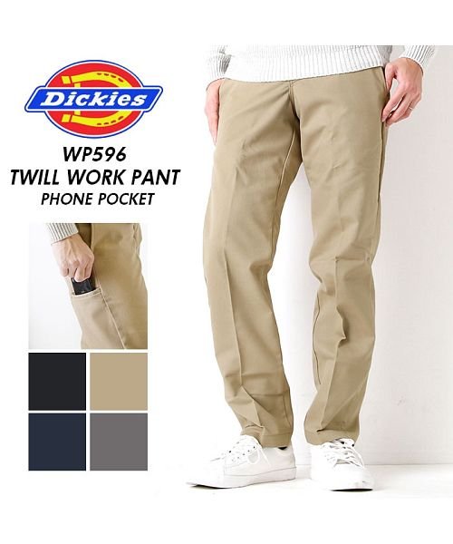 BACKYARD FAMILY(バックヤードファミリー)/Dickies ディッキーズ WP596 TWILL WORK PANT PHONE POCKET/img01