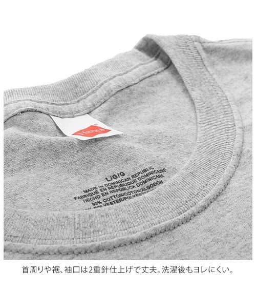 BACKYARD FAMILY(バックヤードファミリー)/Hanes ヘインズ 5280 5.2oz Comfotsoft Cotton T Shirt/img04