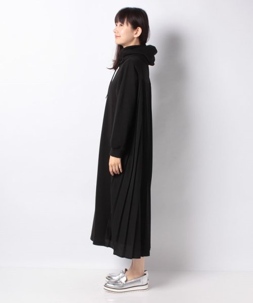 セール 裏毛backプリーツパーカーワンピース イング Ingni Magaseek