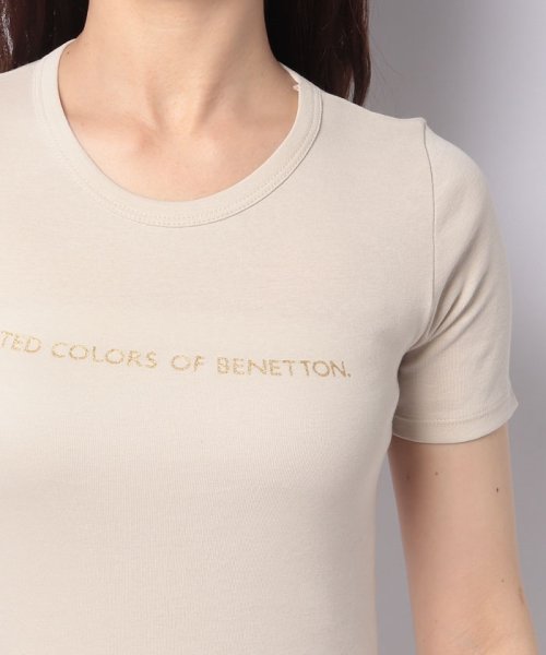 BENETTON (women)(ベネトン（レディース）)/ロゴクルーネック半袖Tシャツ・カットソー/img11