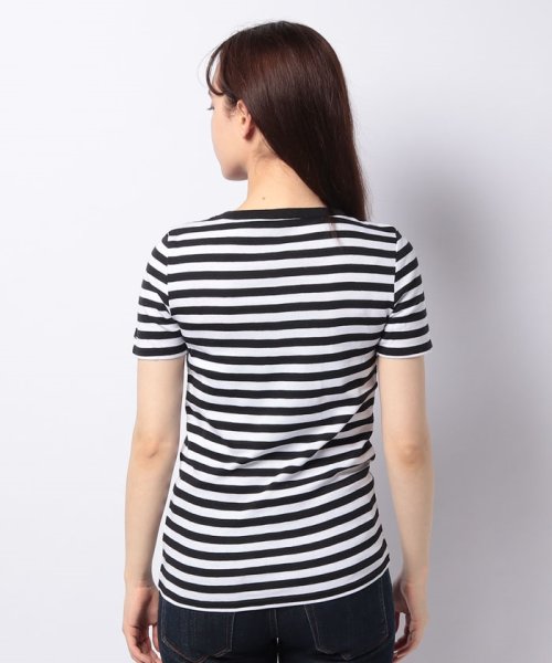 BENETTON (women)(ベネトン（レディース）)/コットン細ボーダー半袖Tシャツ・カットソー/img06