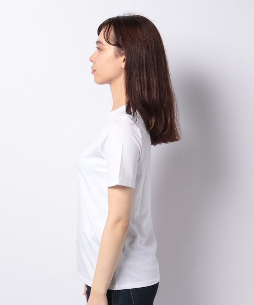 BENETTON (women)(ベネトン（レディース）)/クルーネック裾ロゴ刺繍半袖Tシャツ・カットソー/img09