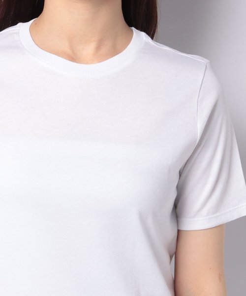 BENETTON (women)(ベネトン（レディース）)/クルーネック裾ロゴ刺繍半袖Tシャツ・カットソー/img11