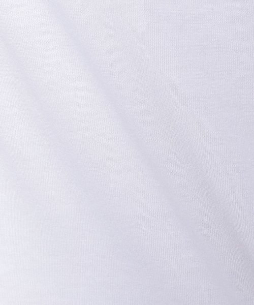 BENETTON (women)(ベネトン（レディース）)/クルーネック裾ロゴ刺繍半袖Tシャツ・カットソー/img12