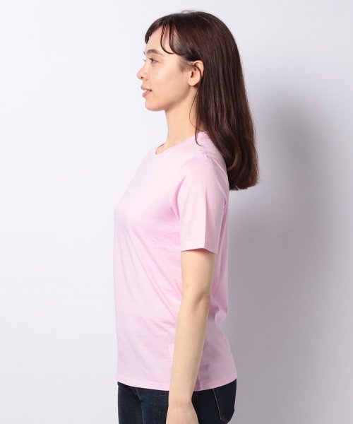 BENETTON (women)(ベネトン（レディース）)/クルーネック裾ロゴ刺繍半袖Tシャツ・カットソー/img37