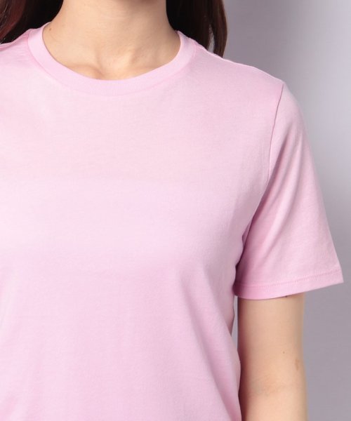 BENETTON (women)(ベネトン（レディース）)/クルーネック裾ロゴ刺繍半袖Tシャツ・カットソー/img39