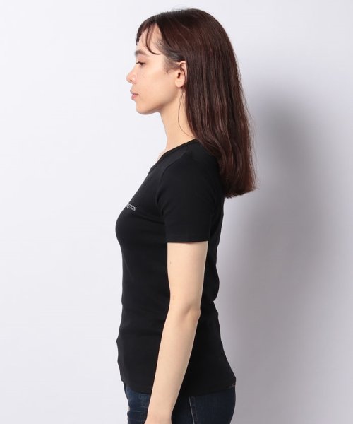 BENETTON (women)(ベネトン（レディース）)/ロゴクルーネック半袖Tシャツ・カットソー/img05