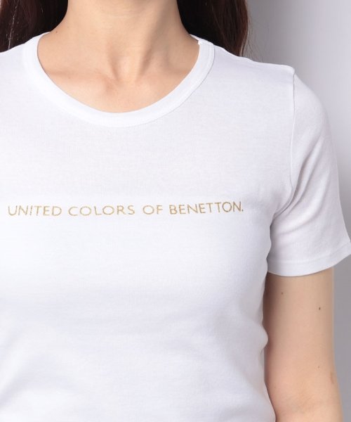 BENETTON (women)(ベネトン（レディース）)/ロゴクルーネック半袖Tシャツ・カットソー/img15