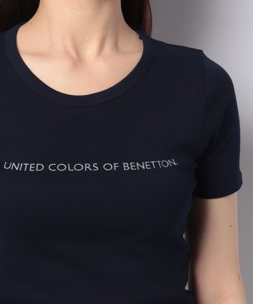 BENETTON (women)(ベネトン（レディース）)/ロゴクルーネック半袖Tシャツ・カットソー/img23