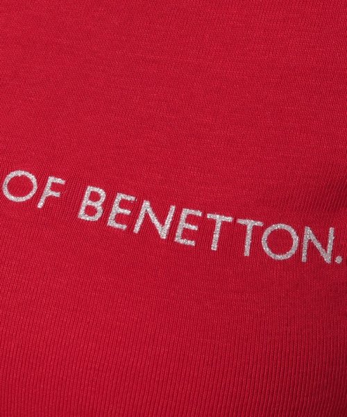 BENETTON (women)(ベネトン（レディース）)/ロゴクルーネック半袖Tシャツ・カットソー/img31