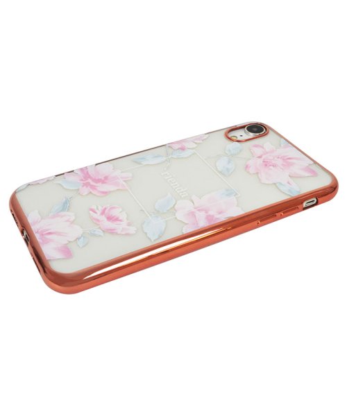 rienda(リエンダ)/iphoneケース iPhoneXR リエンダ rienda メッキクリアケース Lace Flower ピンク iphonexr/img02