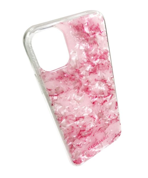 CECIL McBEE(セシルマクビー)/iphone11pro ケース iPhone11Pro セシルマクビー CECILMcBEE ソフトシェルケース 大理石 PINK iphone11pro/img01