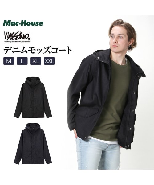 MAC HOUSE(men)(マックハウス（メンズ）)/MOSSIMO モッシモ デニムモッズコート 0140－8602/img01