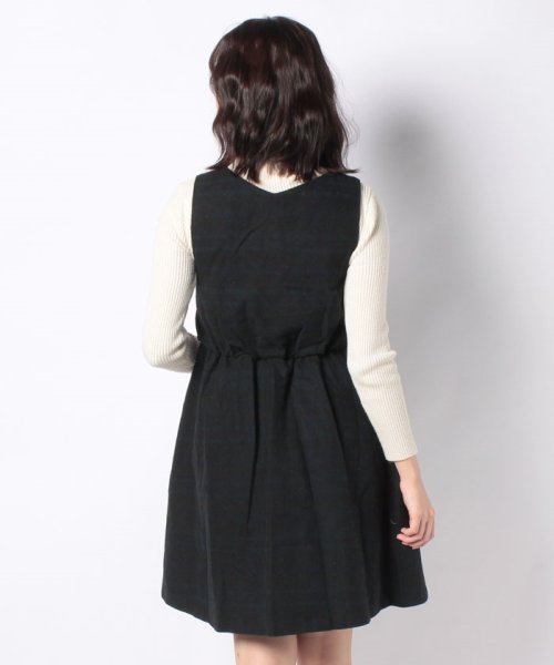 セール Earth Music Ecology フィット フレアーチェックワンピース Offprice Ec Offprice Ec Magaseek