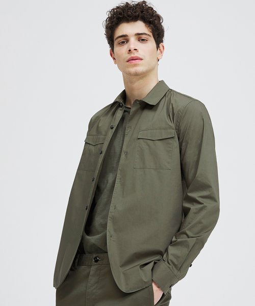 セール ポプリンミリタリーシャツ シスレー メンズ Sisley Magaseek セール ポプリンミリタリーシャツ シスレー メンズ Sisley Magaseek