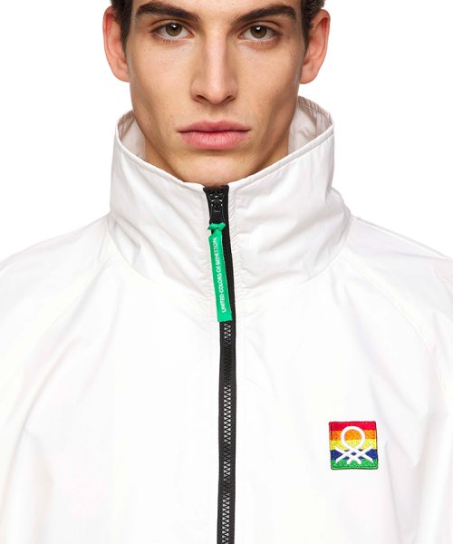 BENETTON (mens)(ベネトン（メンズ）)/レインボーフラッグコーチジャケット/img04