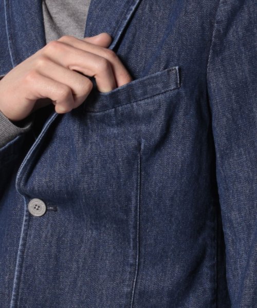 セール 70 Off デニムテーラードジャケット ベネトン メンズ Benetton Mens Magaseek