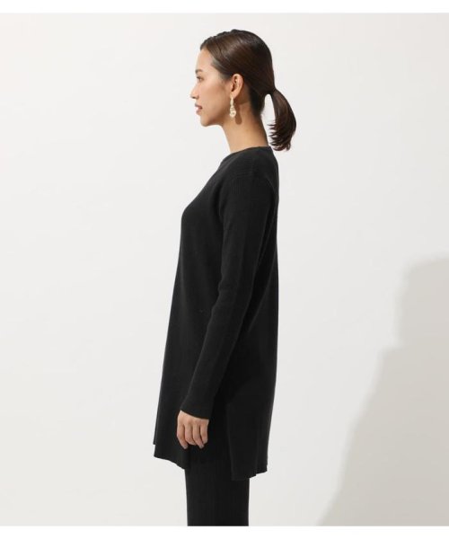 AZUL by moussy(アズールバイマウジー)/SHOULDER OPEN TUNIC KNIT TOPS/img04