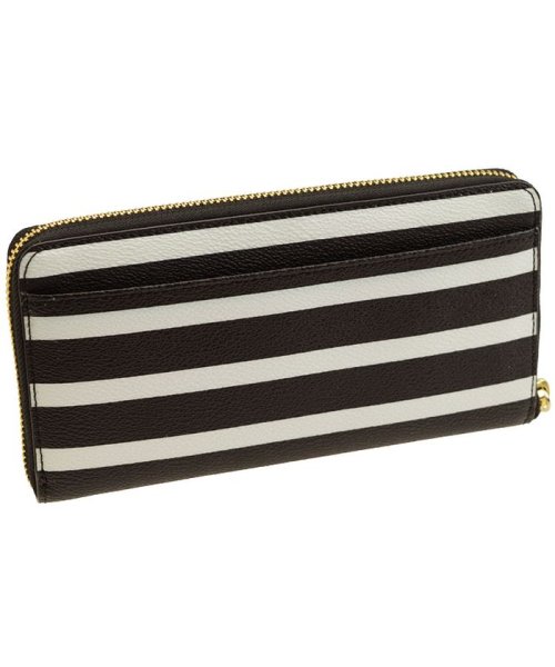 ケイトスペード Kate Spade 長財布 ラウンドファスナー ボーダー ストライプ Pwru5863 ケイトスペード ニューヨーク Kate Spade New York Magaseek