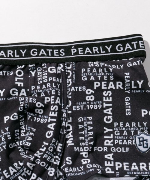 PEARLY GATES(パーリーゲイツ)/パーリーゲイツ　ロゴ柄ボクサーパンツ/img05