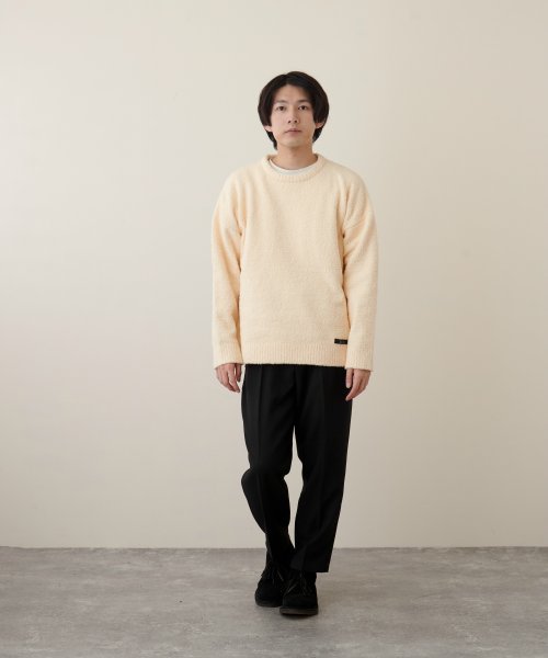 LEVENDIS(LEVENDIS)/【LEVENDIS（レベンディス）】オーバーサイズ 長袖タオル生地 長袖Tシャツ/img02