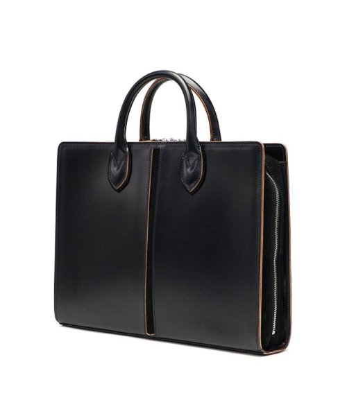 FIVE WOODS(ファイブウッズ)/ファイブウッズ FIVE WOODS ブリーフケース TED'S ROUND BRIEFCASE 薄マチ ビジネスバッグ A4 本革 通勤 39025/img01