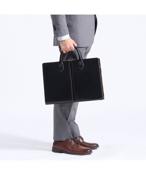 FIVE WOODS(ファイブウッズ)/ファイブウッズ FIVE WOODS ブリーフケース TED'S ROUND BRIEFCASE 薄マチ ビジネスバッグ A4 本革 通勤 39025/img05