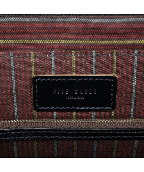 FIVE WOODS(ファイブウッズ)/ファイブウッズ FIVE WOODS ブリーフケース TED'S ROUND BRIEFCASE 薄マチ ビジネスバッグ A4 本革 通勤 39025/img19